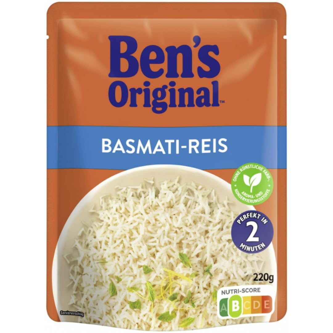 Ben's Original Basmati-Reis 220 gramm x 12 Stück