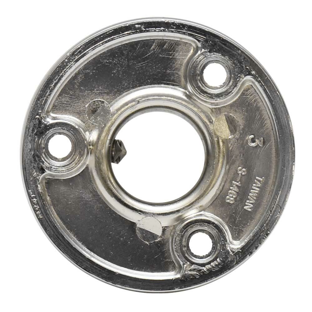 Whitecap Boat Round Flag Pole Base S-1468C | 90 Zamak 7/8 Inch