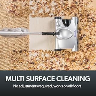 Gtech SW02 Cordless Lithium Carpet and Hardwood Floor Sweeper - Cordless Adjustable Vacuum - Up to 60 Minutes of Runtime - Rechargeable 7.2v Li-ion Battery - Lightweight (3.5 lbs.)