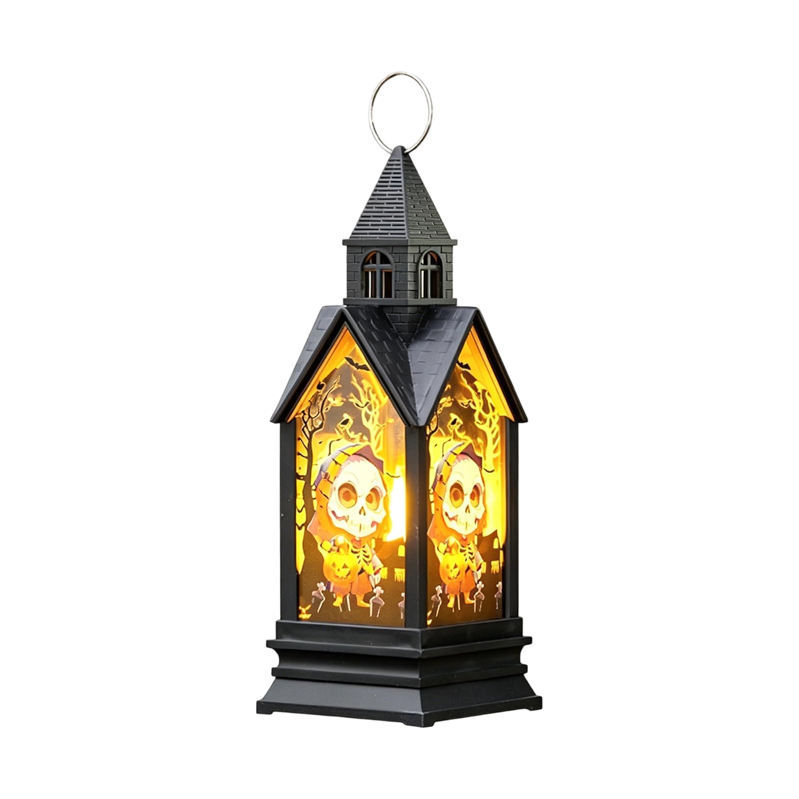 Shntig Seasonal Light for Halloween Decor, Battery Powered Warm Glow Accent for Mantel, Shelf or Party Table Display Halloween Decor Tabletop Battery Powered Accent Light Warm Glow Party Top