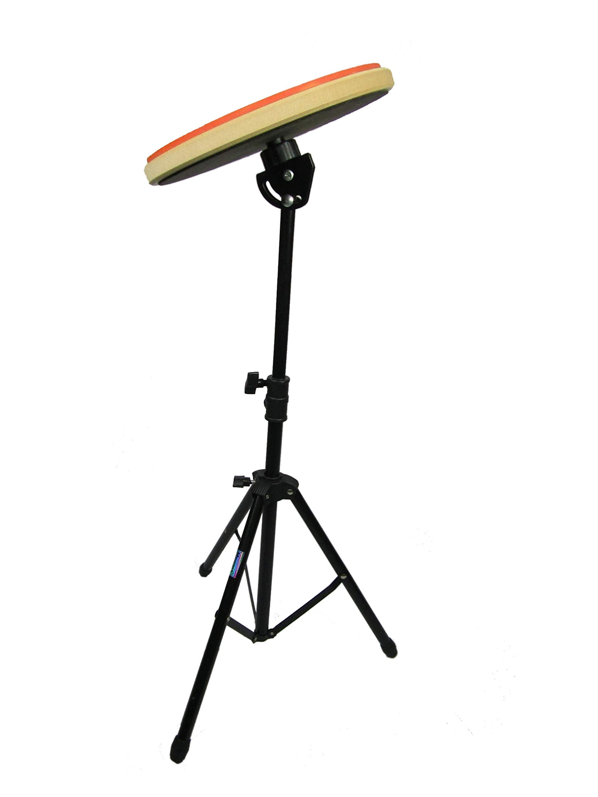 Mozart singal Side Drum Practice Pad 10 inch multicolour with black Stand and Bag - Image 2 thumbnail
