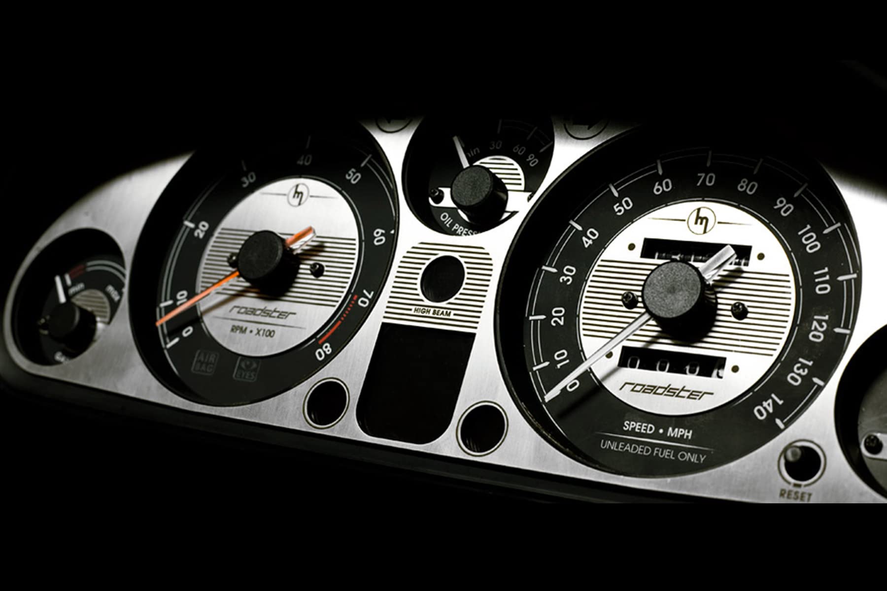 ロードスター NC ステンレスポリッシュ メーターパネル メーターベゼル ロードスター NC ステンレスポリッシュ メーターパネル メーターベゼル