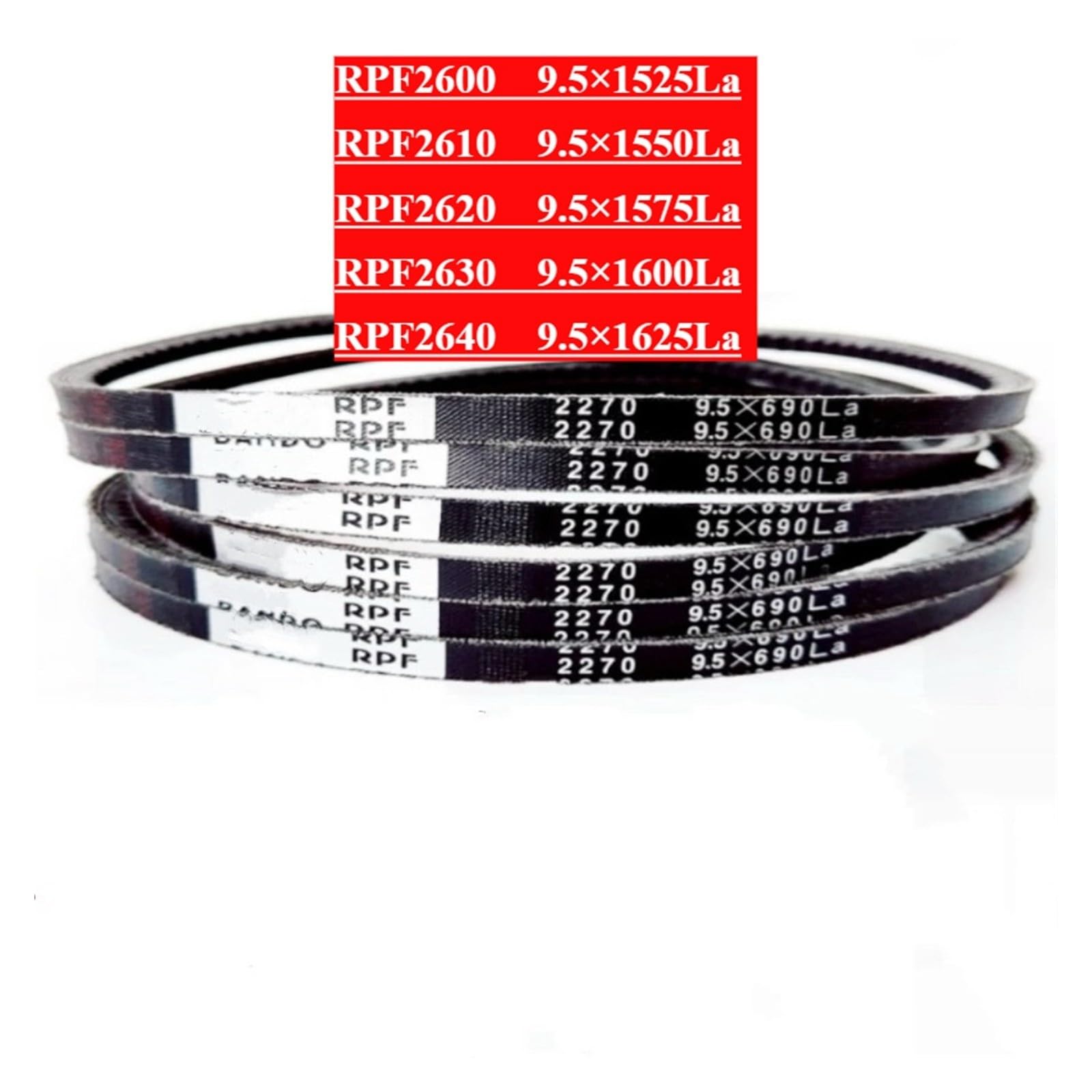1/5/10 sztuk RPF2600 RPF2610 RPF2620 RPF2630 RPF2640 Pasek gumowy