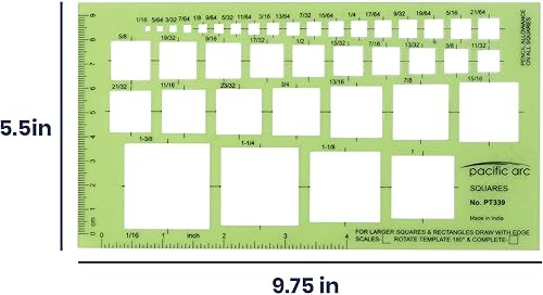 Vista 20 de Pacific Arc Guía profesional de plantillas de planos de casa, con puertas, electrodomésticos, accesorios de plomería