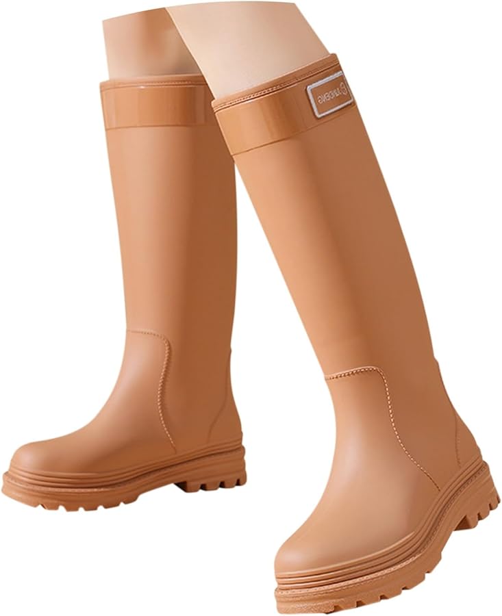 Outdoor Regenstiefel Für Mädchen - Wasserdichte Gummistiefel Mittelhohe Rutschfeste