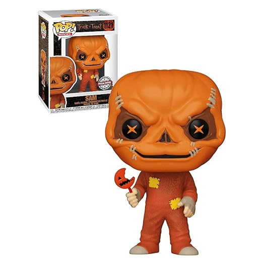 Funko Trick 'R Treat Pop! Movies Sam (Unmasked) Vinyl Figure Hot Topic Exclusive