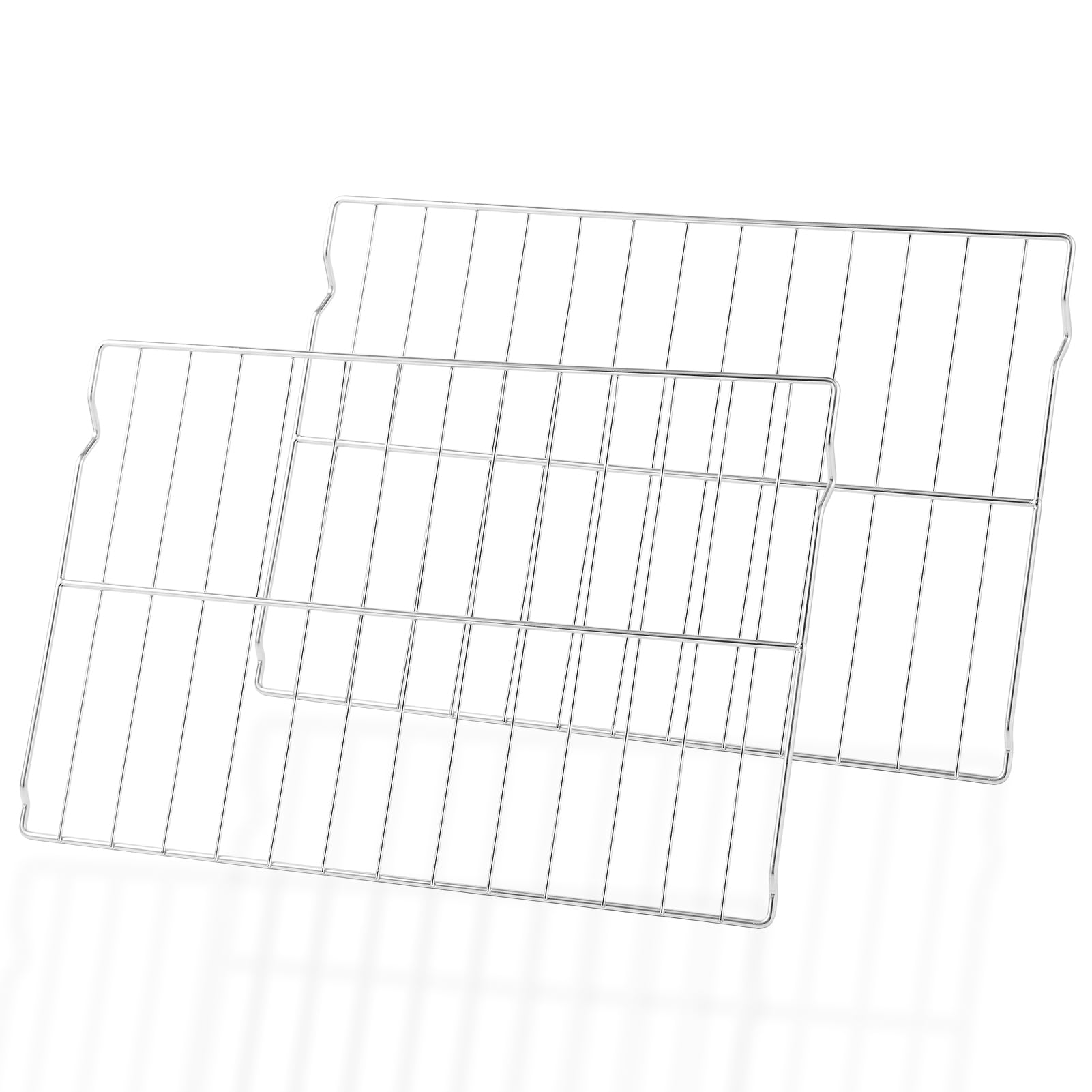 upgraded w10256908 oven rack replacement parts for whirlpool stove oven rack 304 stainless steel 24 x 15.75 in whirlpool maytag roper kenmore amana jenn-air oven shelf range wire rack 2 pcs