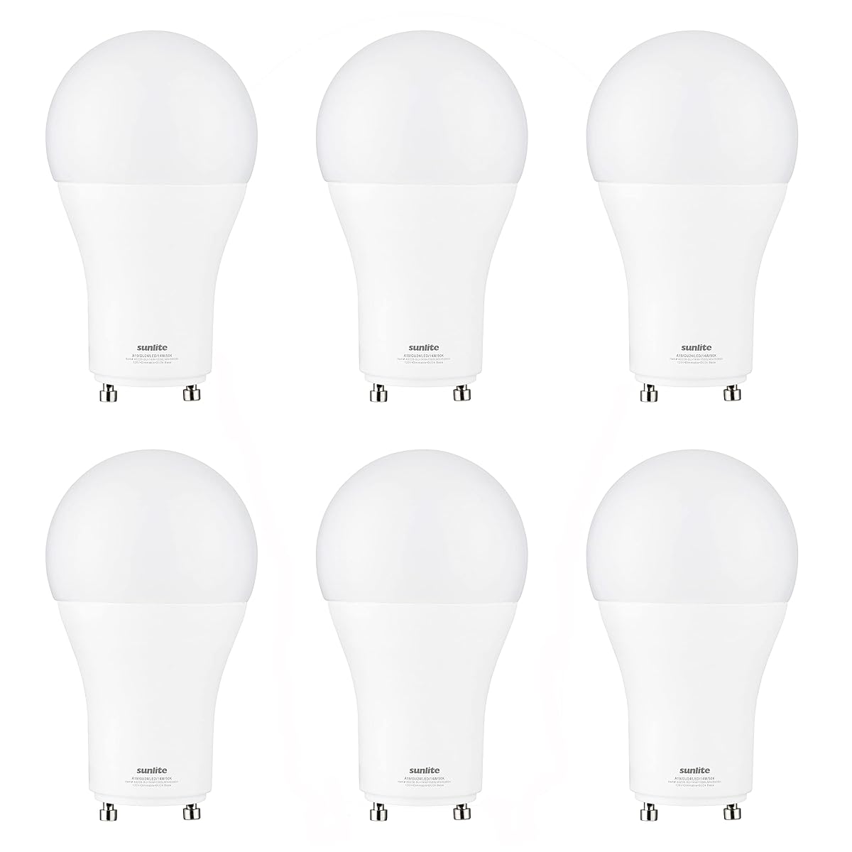 Sunlite A19 LED Dimmable Light Bulb 14W (100W Equivalent) 1500 Lumens, 5000K