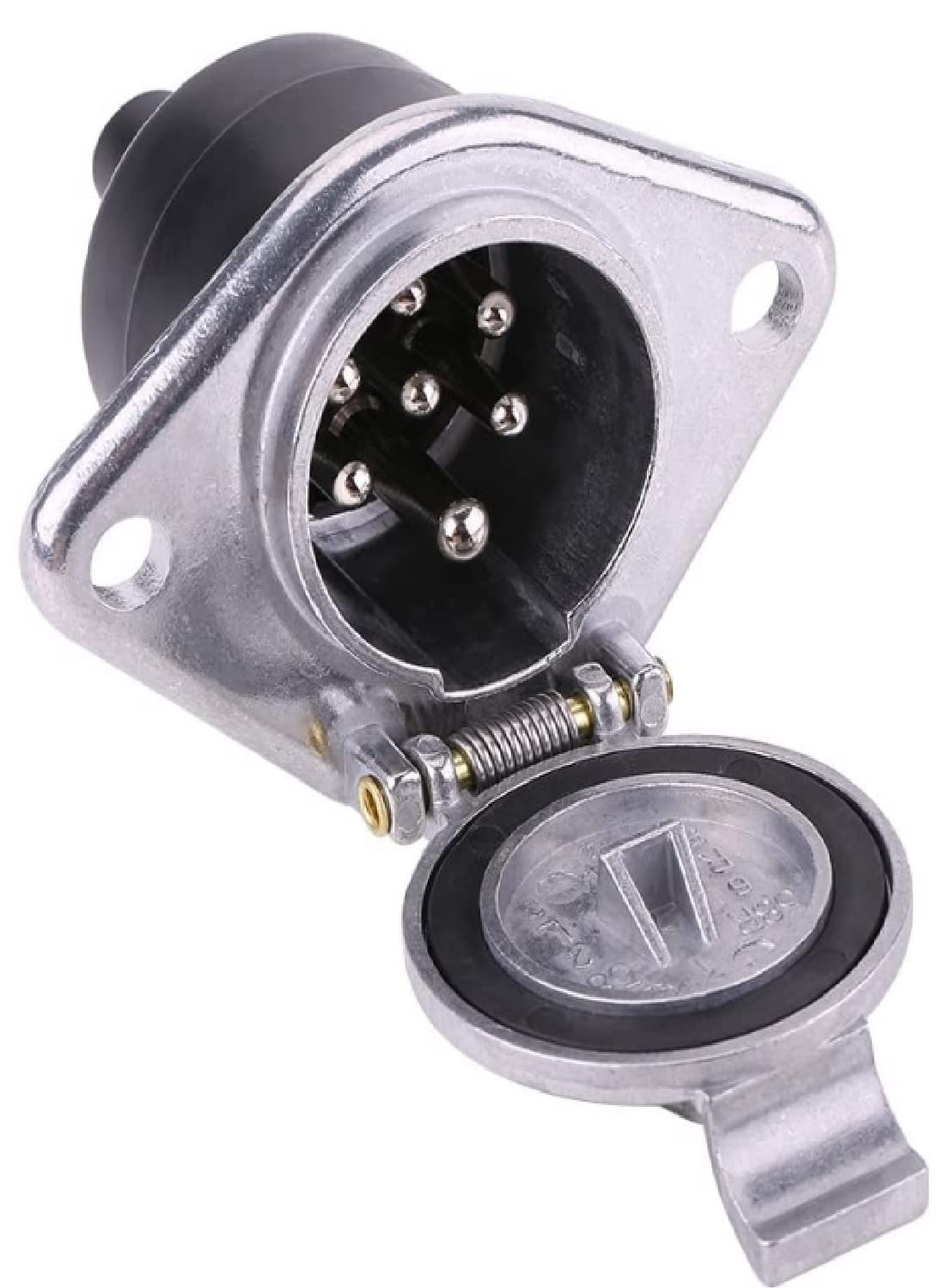 Amazon.co.jp: Surely Achieve 汎用 車 配線ソケット7ピン 24v 