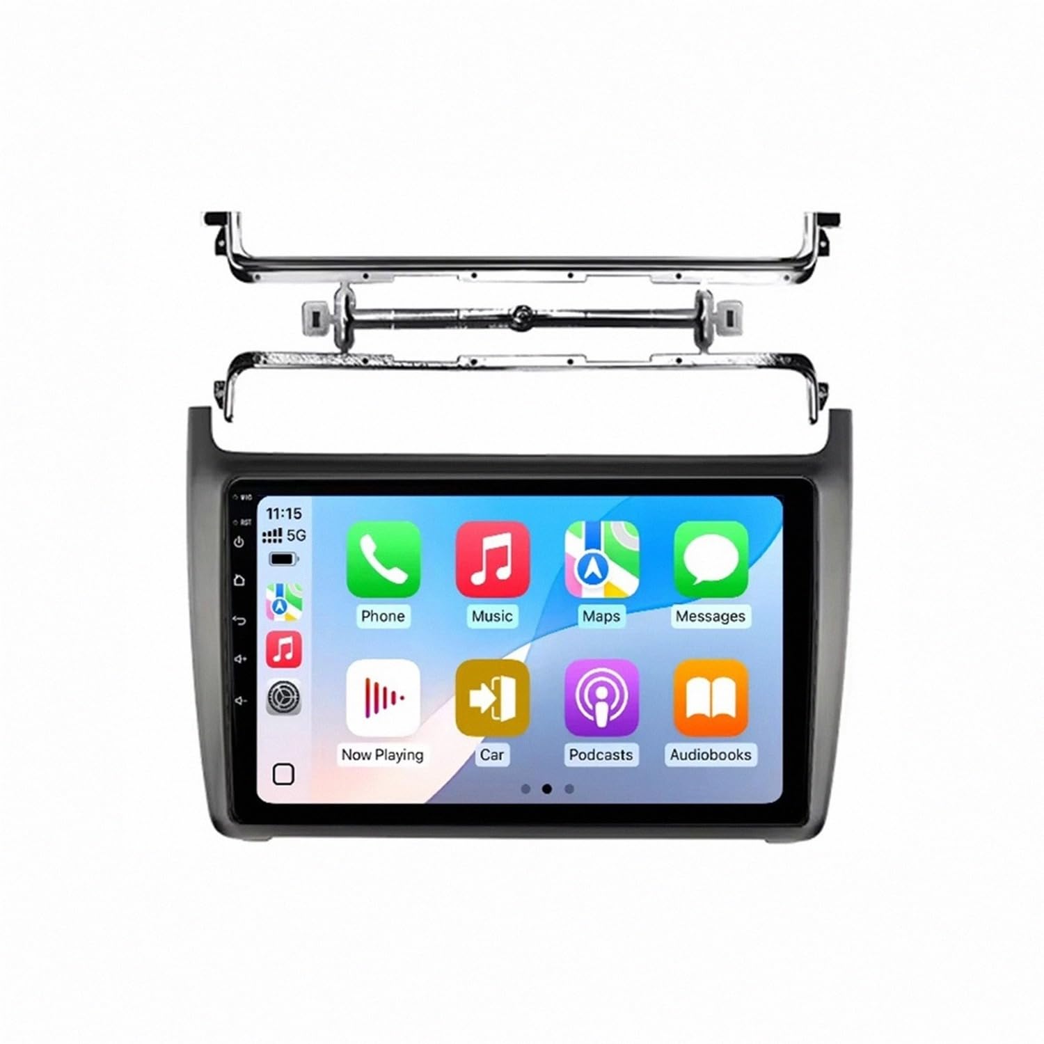 Autoradio Car Play para Polo 2011-2016 con Android Auto y Pantalla Táctil GPS 8