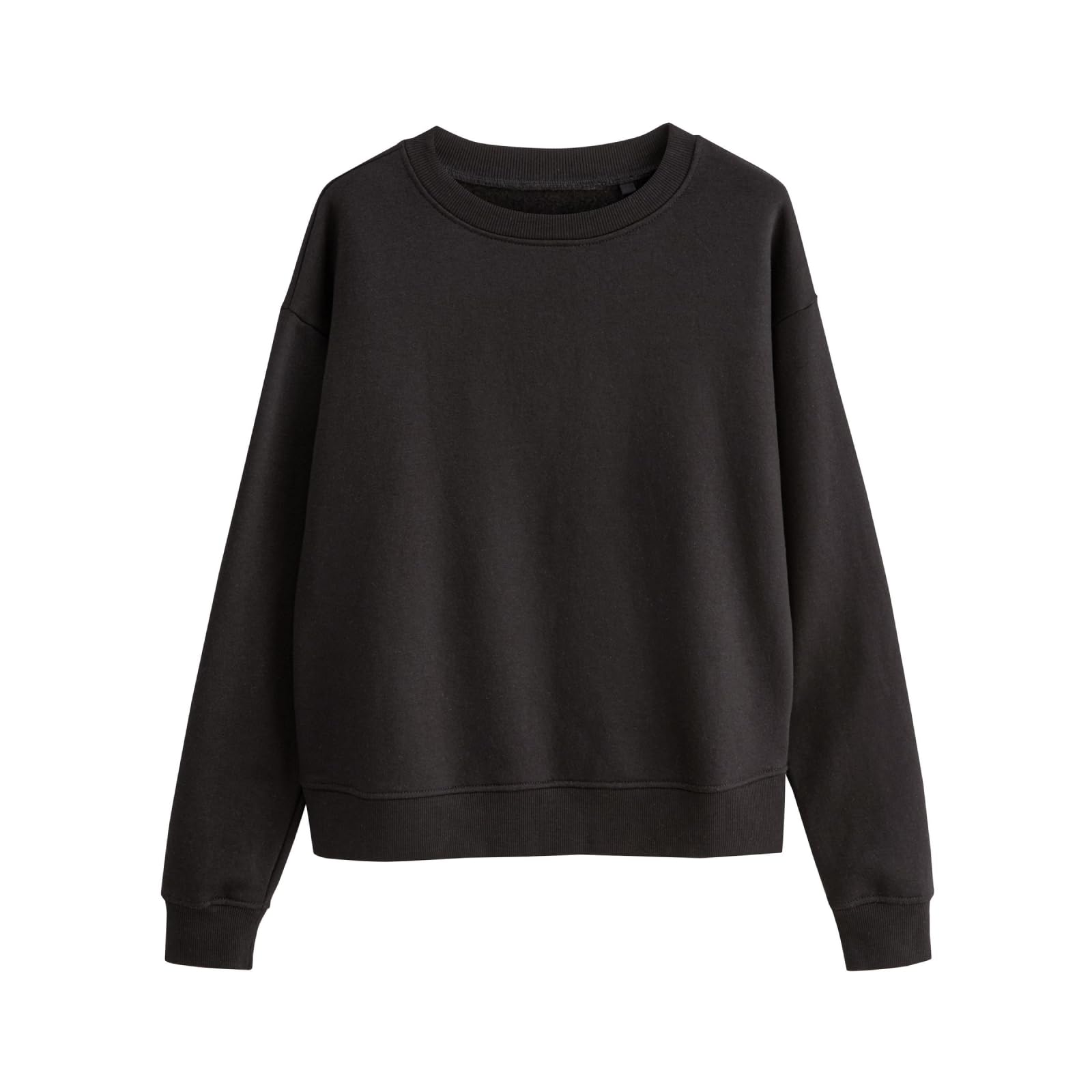 THE SET - Sweat Femme à Col Rond - Noir et Blanc (Lot de 2)