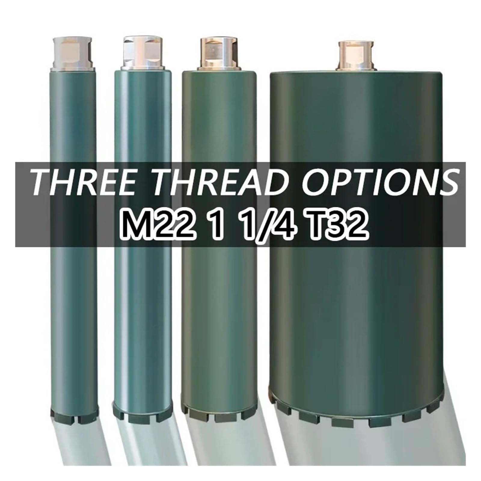 40m×250L　ダイヤモンドコアビット　未使用 一本物コアビット Aロット 有効長250L ショート | ダイヤモンド工具の