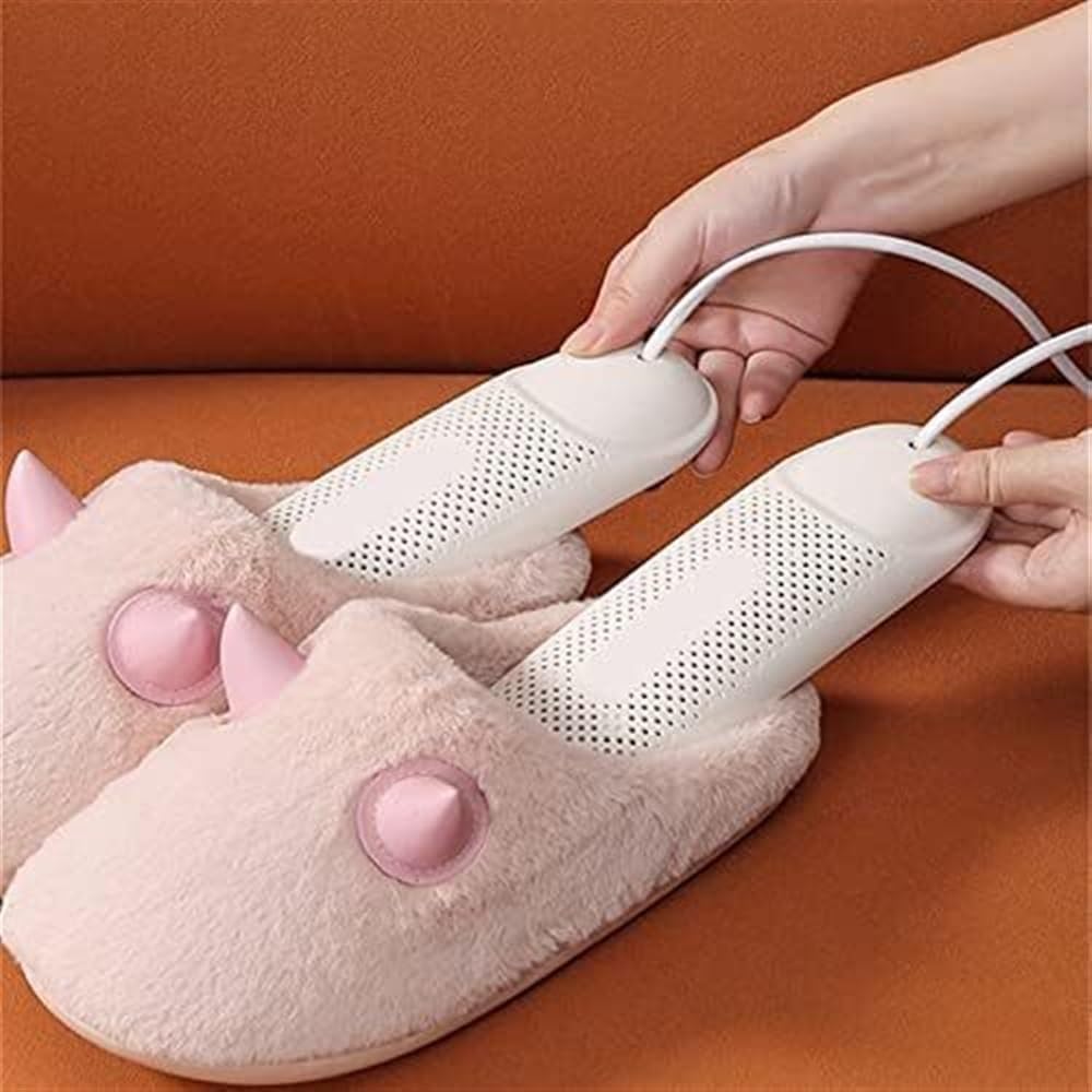 Boot Dryer Shoe Dryer Foot Protector Dehumidify Device Support 3 Gear Timing Shoes Drier for Adults Kids Shoes, White