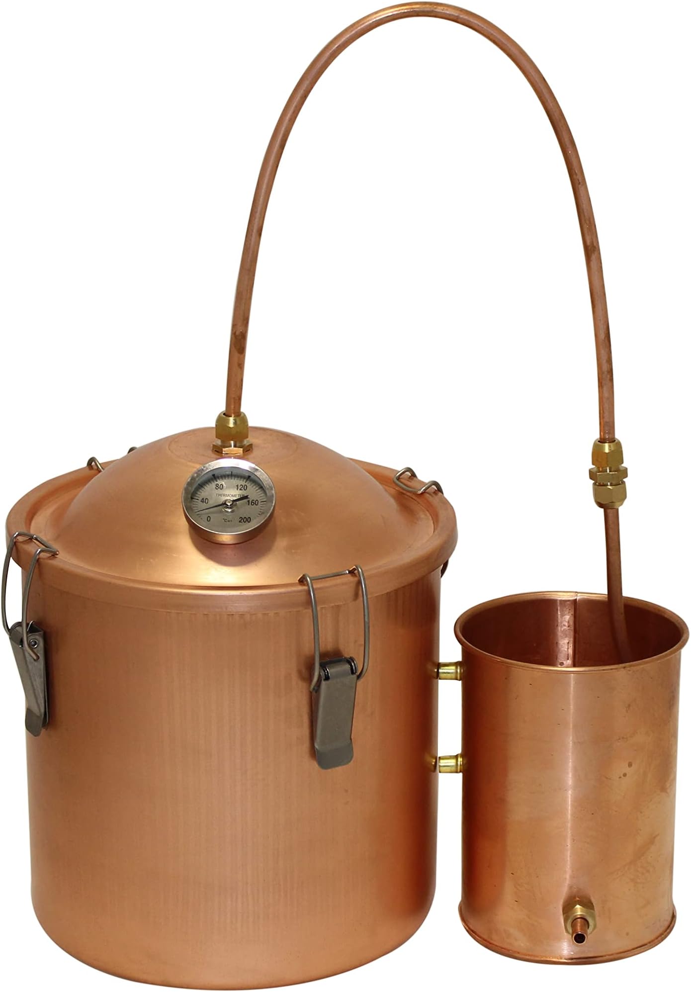 6L Distiller Alambic Alcohol Water Hydrosols Coppe Moonshine Still Home Brewing