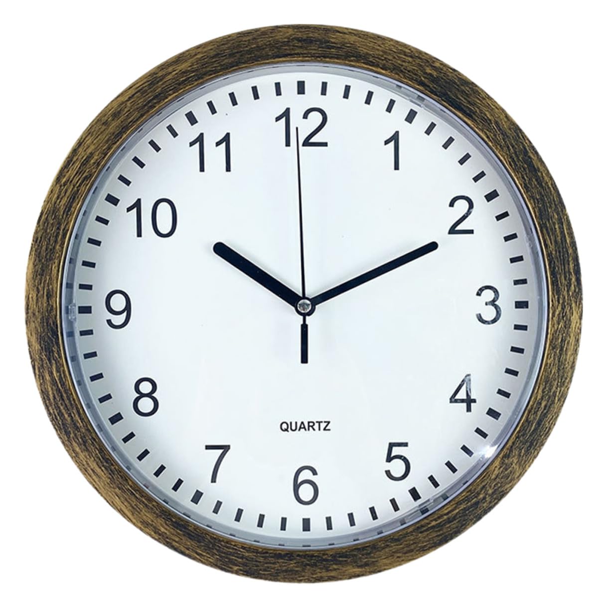 Horloge murale silencieuse à suspendre GALPADA avec coffre de rangement discret