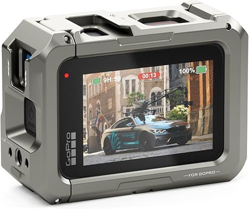 Miniatura 2 de Tilta Jaula completa para cámara compatible con GoPro HERO11, armadura protectora, lista para filtro, liberación rápida, expandible, ligera y