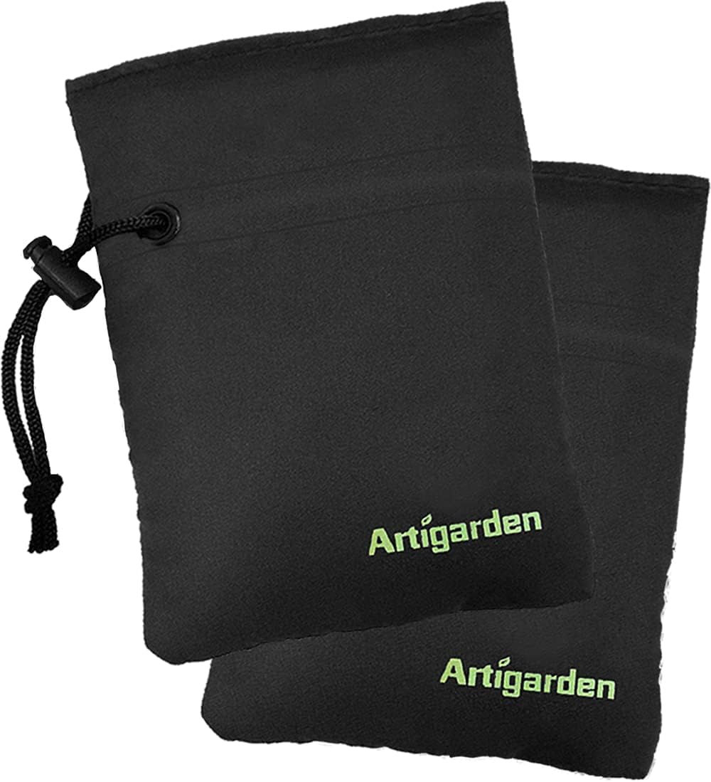 Artigarden Upgraded Outdoor Faucet Cover for Winter Freeze Protection - Outside Water Hose Bib Insulated Sock for Cold Weather, Black, Pack of 2 : Patio, Lawn & Garden