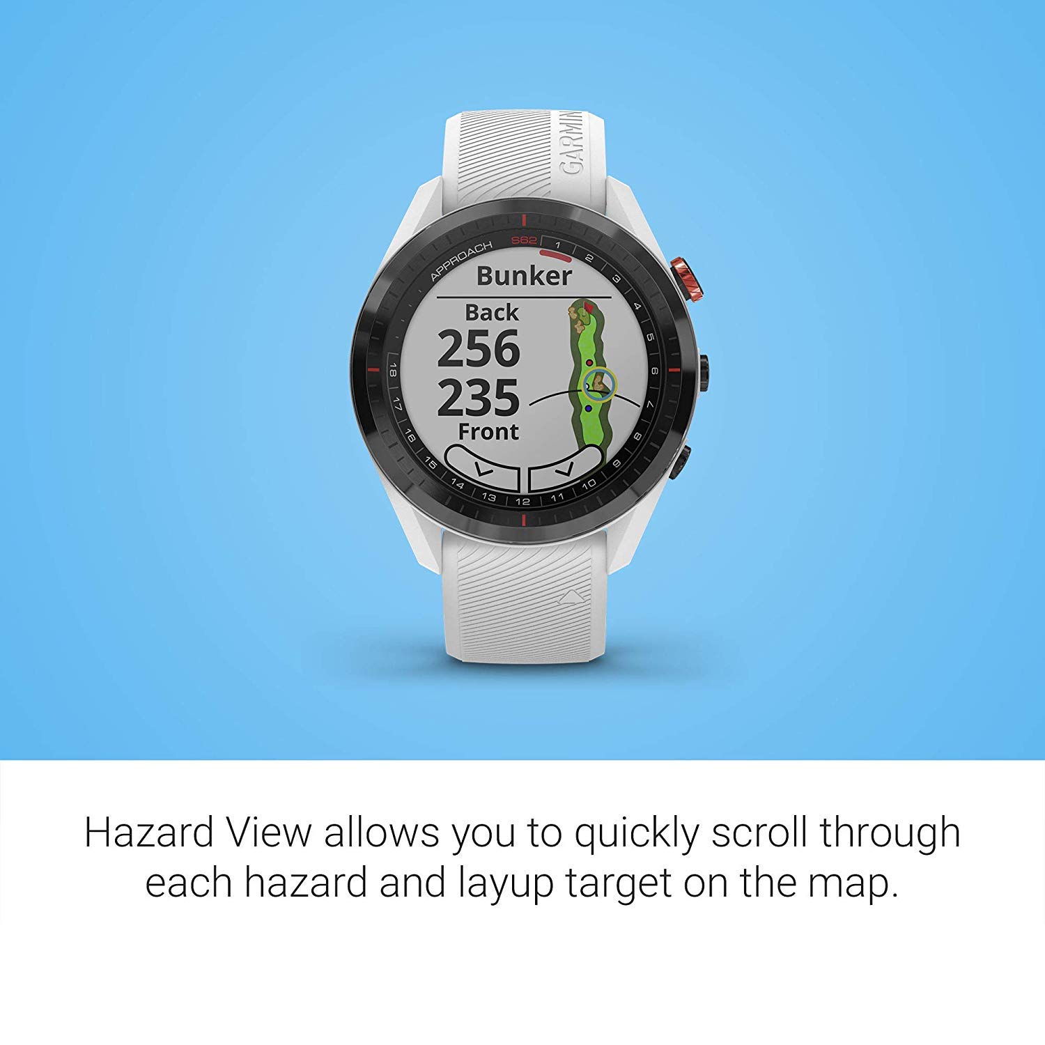 Amazon.com: Garmin Approach S62, Premium Golf GPS Watch, Built-in