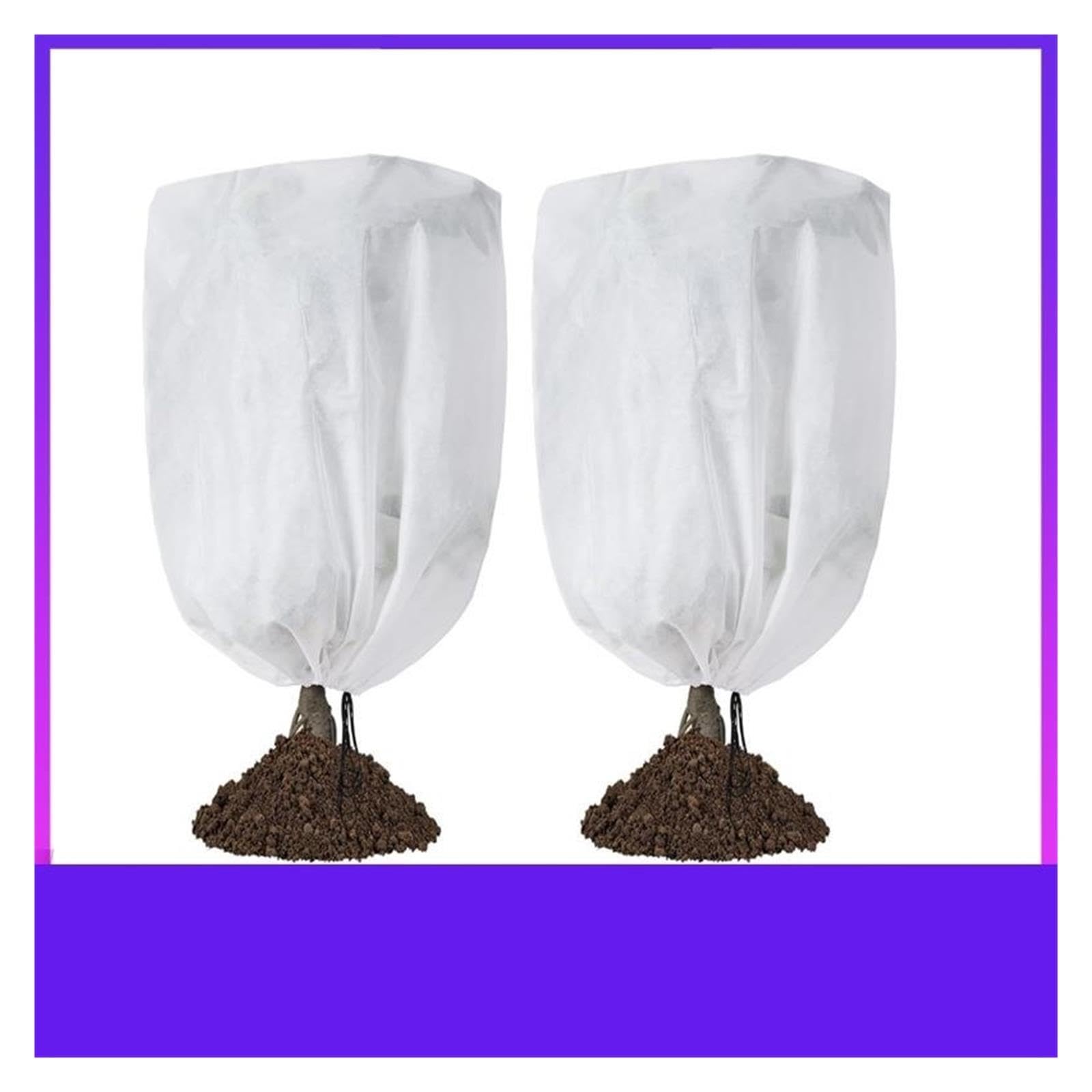 12pcs White Plant Cold Cover Für Pflanzen