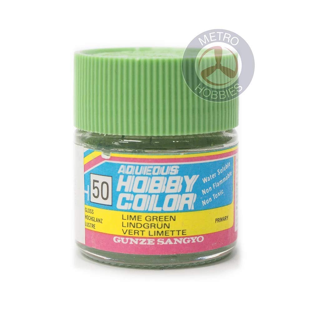 グンゼ産業「水性ホビーカラー５０色」販促用Ａ４サイズチラシ（非売品・８０年代） ◇昭和レトロ使用中古品 ◇ グンゼ産業 『 水性ホビー カラー