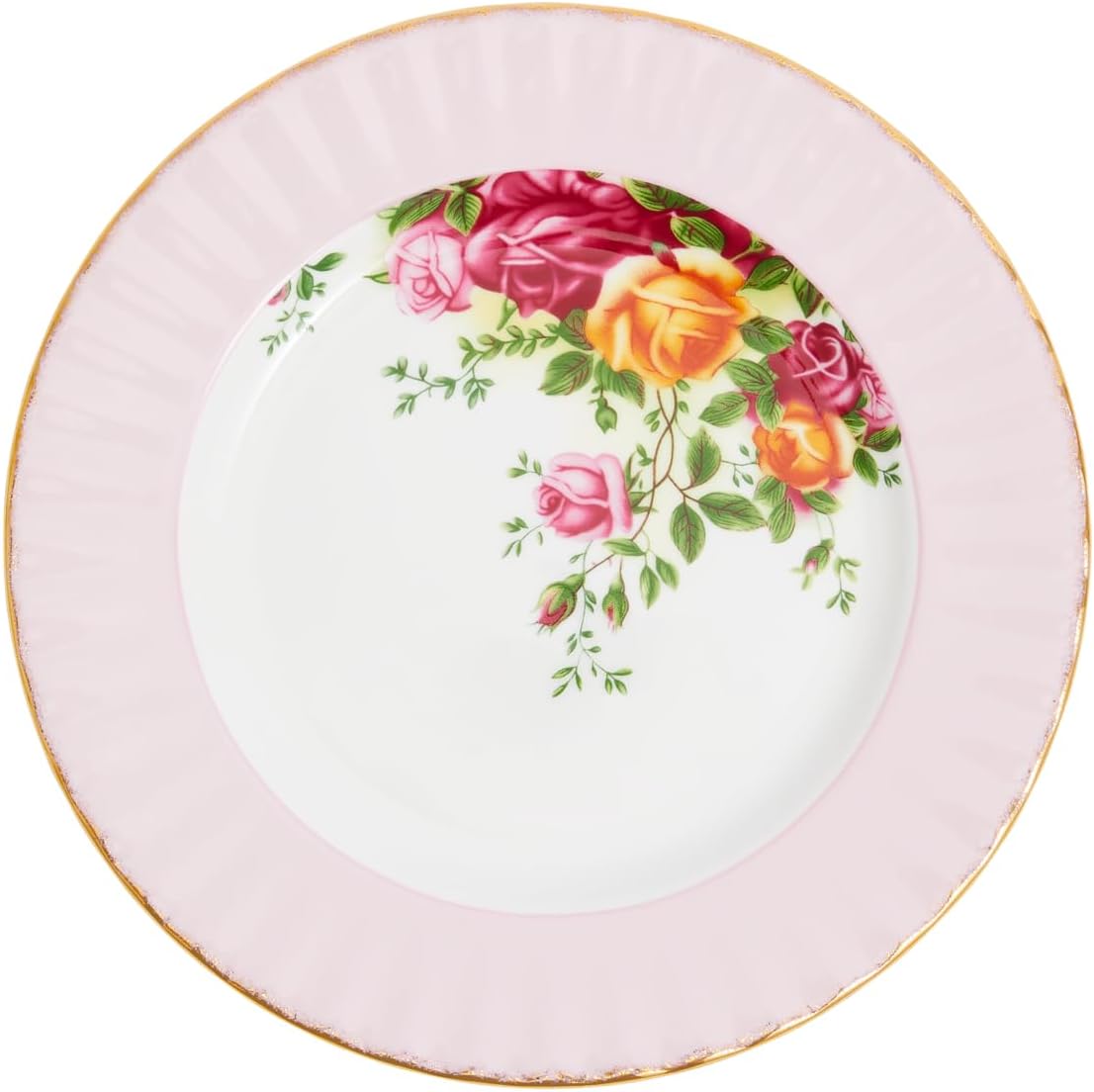 Royal Albert Old Country Roses 3-Piece Set (Teacup, Saucer & Plate)