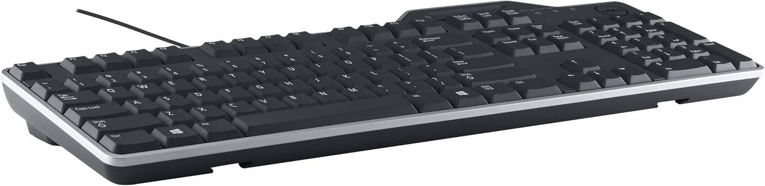 Dell KB813 Black USB English Keyboard with Smart Card Reader-3WPNC