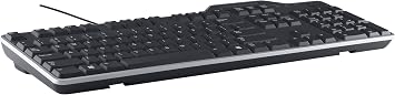 Dell KB813 Black USB English Keyboard with Smart Card Reader-3WPNC