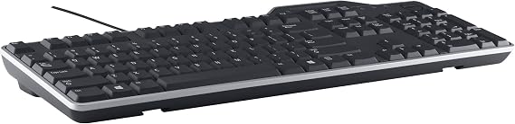 Dell KB813 Black USB English Keyboard with Smart Card Reader-3WPNC
