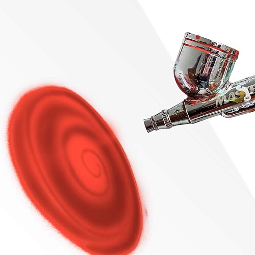 Miniatura 4 de U.S. Art Supply Pintura acrílica transparente de color rojo brillante, 8 onzas