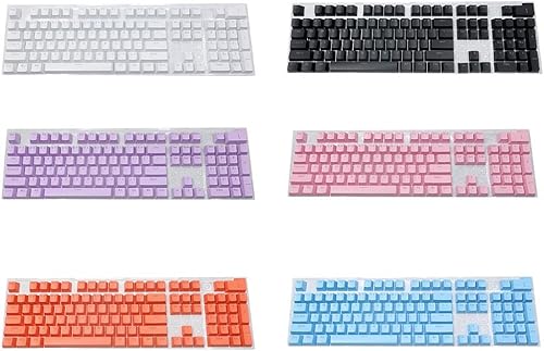 Miniatura 3 de shlutesoy 104 unidsset teclado mecánico retroiluminado para juegos teclado portátil juegooficina negro