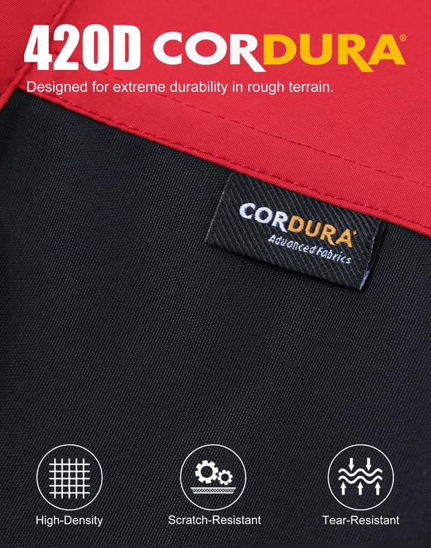Pioneer Camp Polainas impermeables – Polainas de Cordura para senderismo y nieve