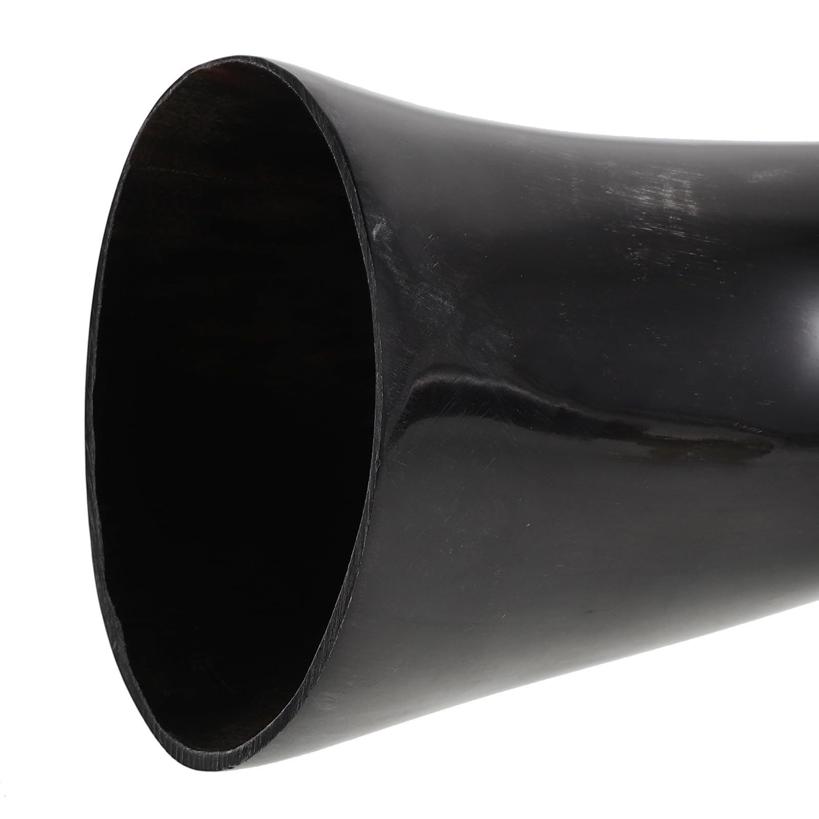 Kisangel Autentica Tromba in Corno di Mucca - Tromba Naturale per tifo alle Partite di Calcio - Strumento Musicale Unico per Feste e spettacoli
