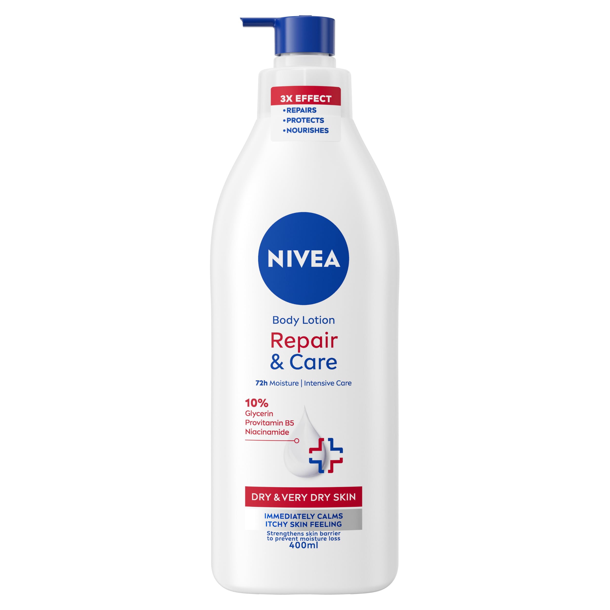 Nivea Repair & Care Body Lotion For Dry Skin 400Ml