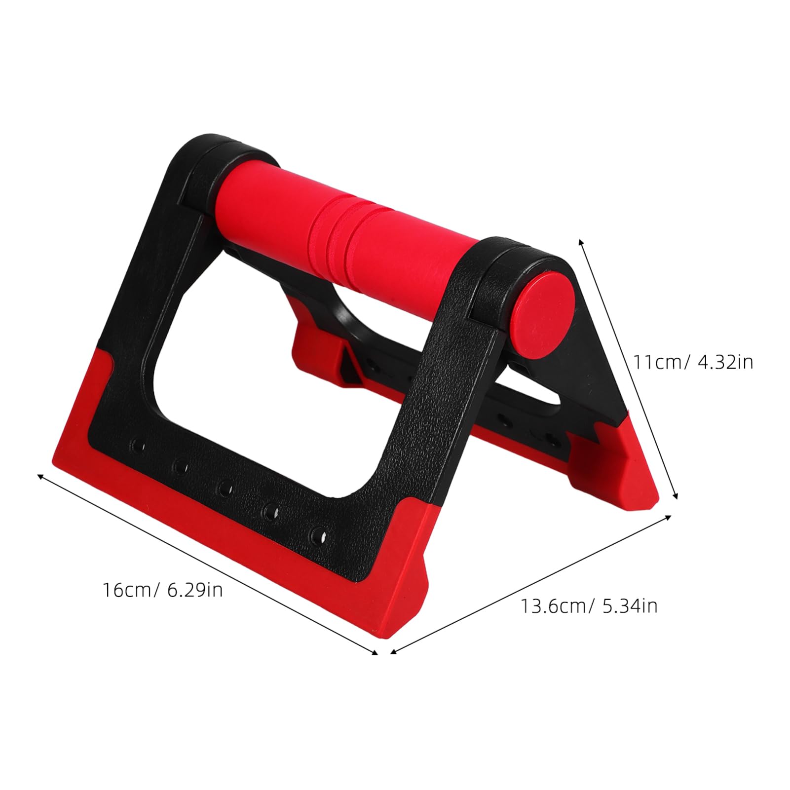 HANABASS 1 Pair Push-up Handles Rotating Rack Compact Home Fitness Equipment for Men/women