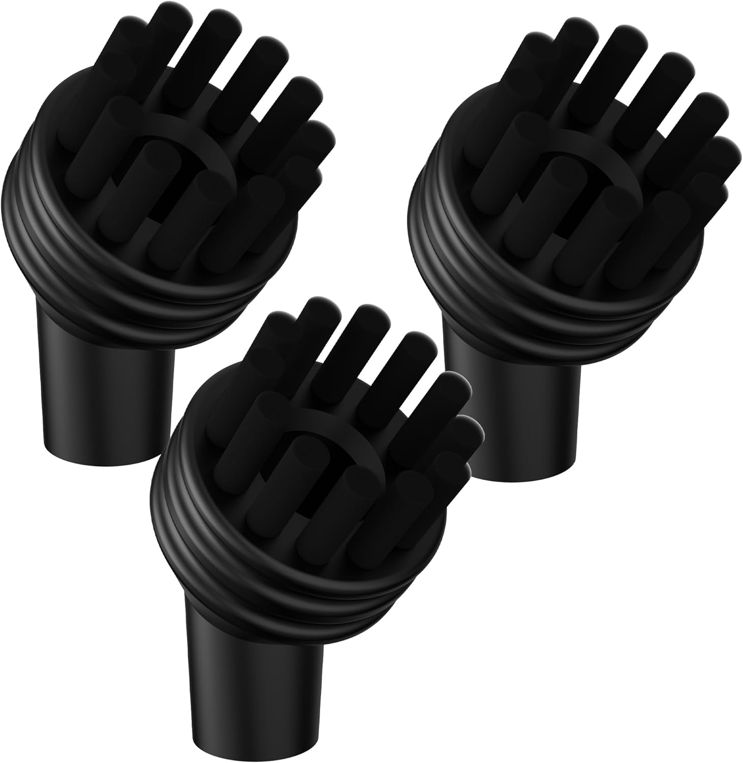 3pcs Nylon Brushes Accessory of Steam Cleaner for Kitchen