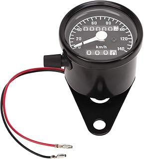 Tachometer, Speed Tester, Handheld Tachometer, Waterproof Bike Computer Digital Tachometer Electric Bike Speedometer Modification Parts with Mileage Recorder