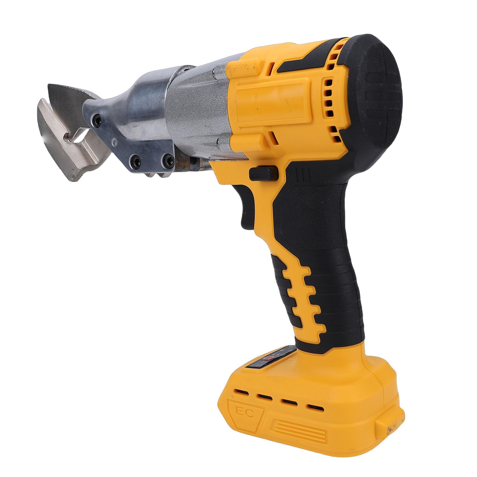 Fdit Tronchesi da Lamiera Senza Fili Testa Rotante 360° Velocità Variabile Cesoie Elettriche per Metallo con Luce LED Indicatore Batteria per Acciaio Inossidabile Alluminio PVC Pelle (Tipo 1)