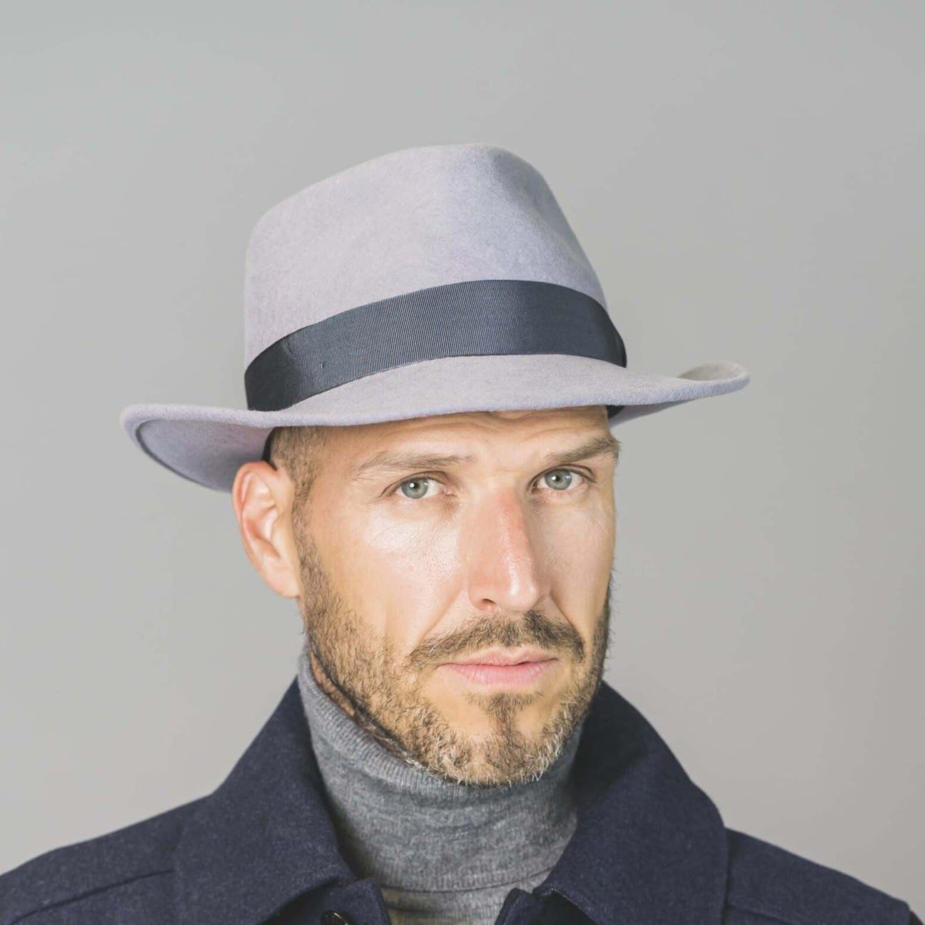 Lierys Sombrero de Fieltro de Lana Mujeres Hombres Impermeable Triturables Bogart Verano Invierno