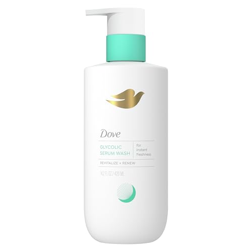 Dove Glycolic Serum Body Wash For Skin Renewal & Odor Control 14....