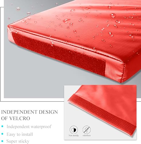 Miniatura 11 de Katop Almohadilla cuadrada para bastón de baloncesto, acolchado de poste protector resistente para poste de 5 x 5 pulgadas, poste y base de 6 x 6