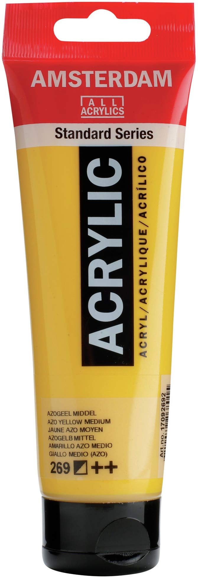 Amsterdam Standard Series Acrylic Tube 120 ml Azo Yellow Medium 269 (17092692) — image 1