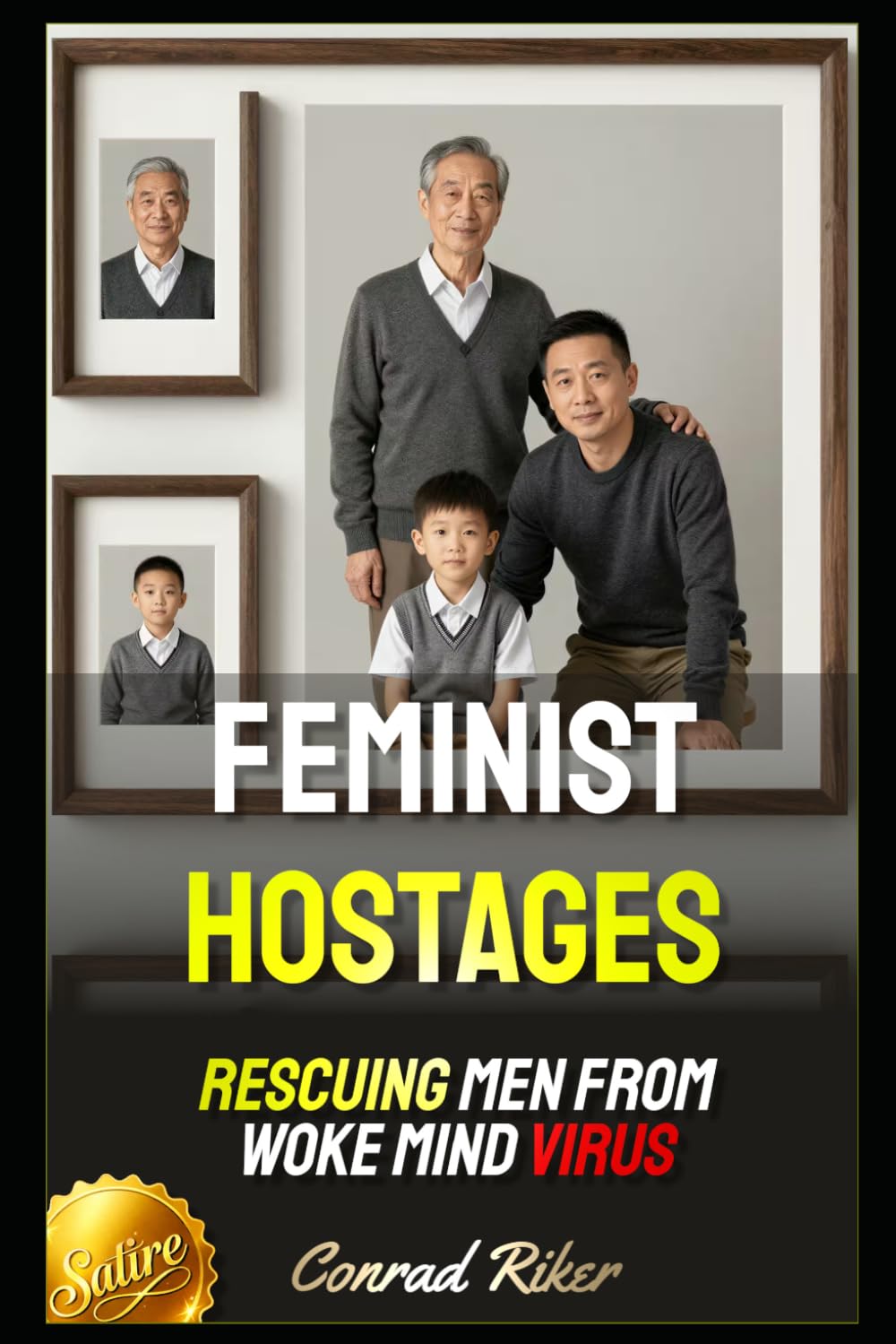 Feminist Hostages: Rescuing Men from Woke Mind Virus (Redpilled Female Supremacy (satire))