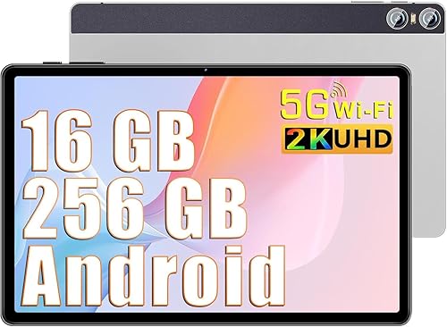 Miniatura 10 de SEBBE Tablet 11 pulgadas Android 13 Pantalla 2K Tablet Octa-Core 2.0 GHz, 16GB RAM+256GB ROM+TF 1TB 2000 * 1200 Pixel8MP+20MP+2MP Macro10000 mAh5G