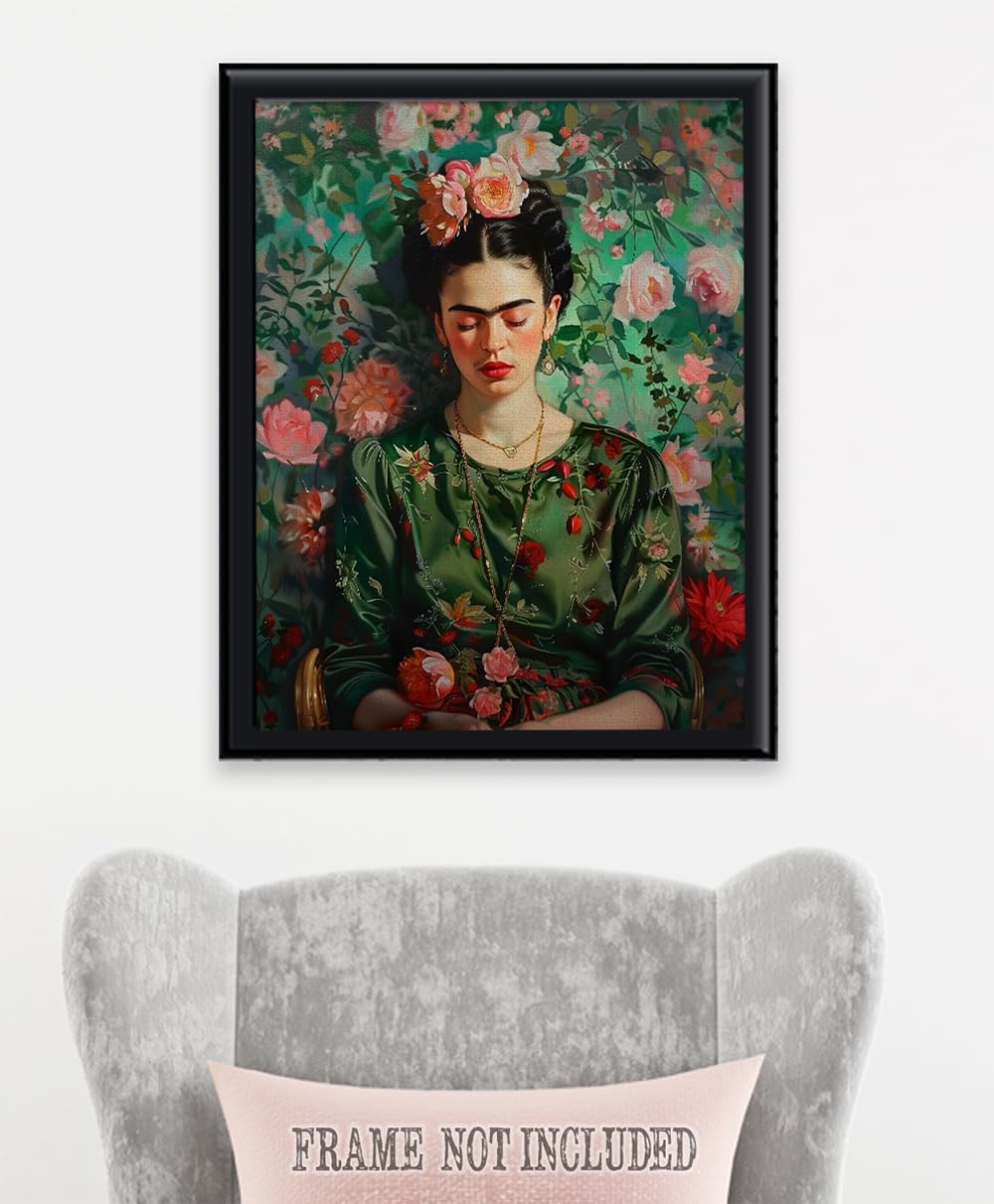 frida kahlo green dress Frida Kahlo's Wedding Dress