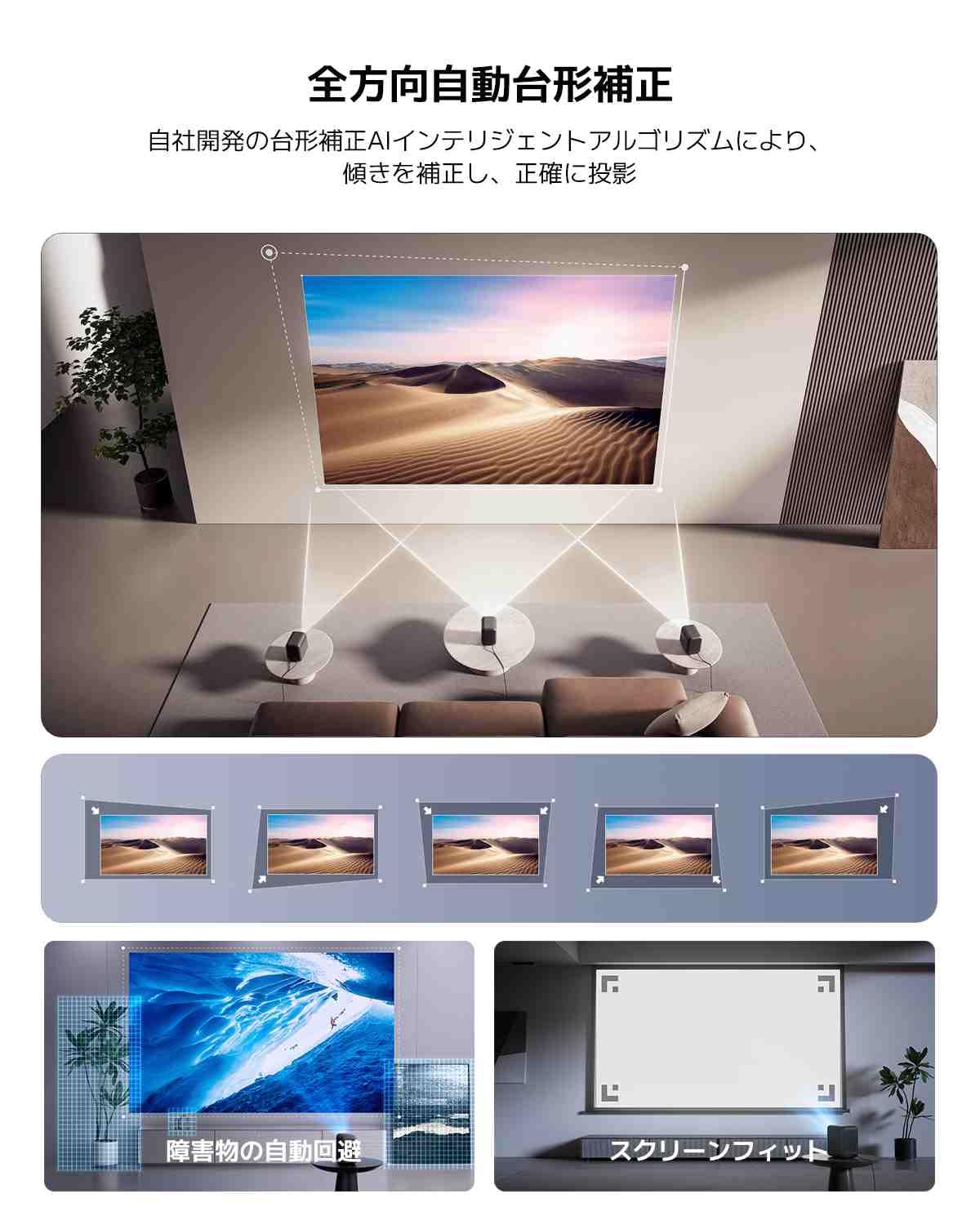 Xiaomi プロジェクター L1 Pro Google TV搭載 ホームプロジェクター