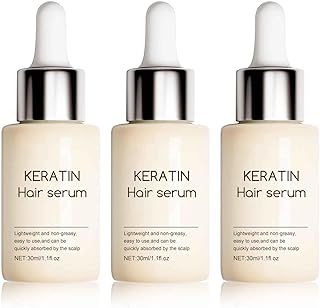 Keratin Hair Serum, Keratin Hair Serum for Hair Growth, Keratin Hair Treatment Anti Frizz Control Repair Hair Serum for Dry Damage Hair