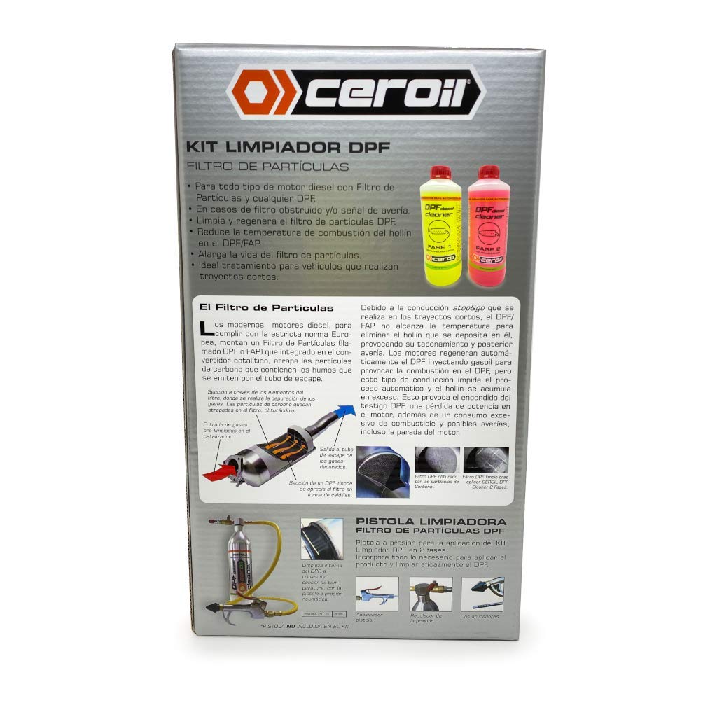 Kit Limpiador Filtro Partículas - DPF KIT 2 FASES
