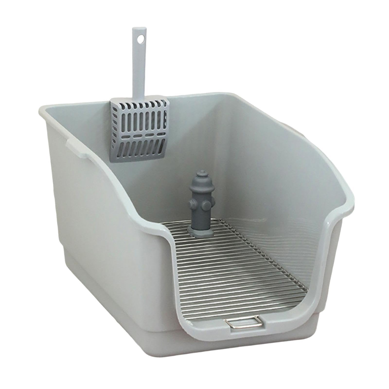MUXZSIZ Bedpan Pet Litter Pan Anti Splashing Small Animal Reliable Pee Pad Holder Offers Clean Solutions Safe And Durable For Long Serving Time. Pet Kitten