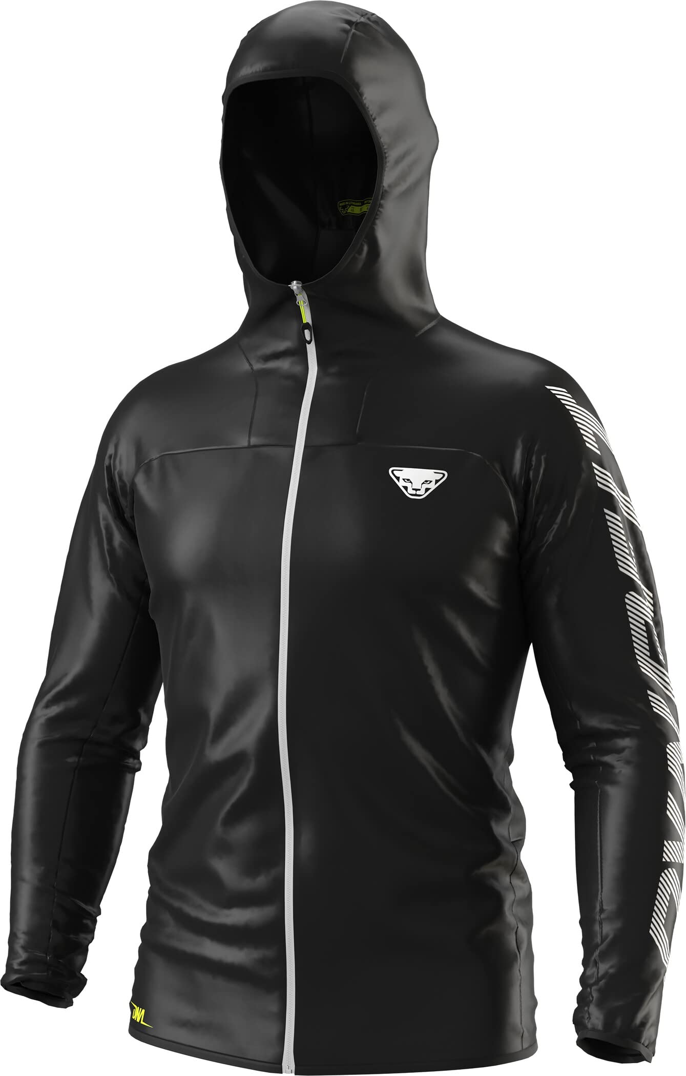 DNA Race Wind JKT U Jacket, Black Out Neon Yellow/2470, XXL
