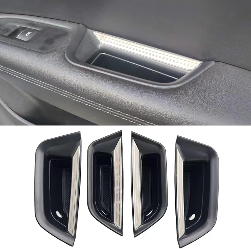 Organizador de Porta para Cadillac XT5 2017–2025 em ABS, 4 Peças